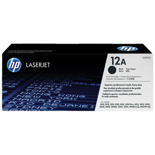 טונר שחור HP 12A/ Q2612a