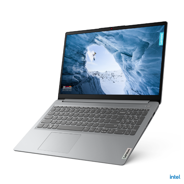 נייד Lenovo IdeaPad 1 Intel N6000 8GB 256NVME 15.6 FHD DOS Grey