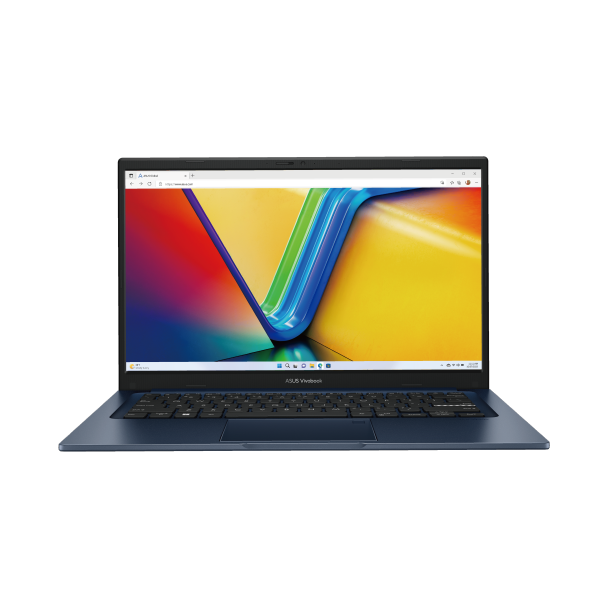 נייד ASUS VivoBook 14 i3-1215U 8GB 512NVME Iris XE FHD DOS Blue