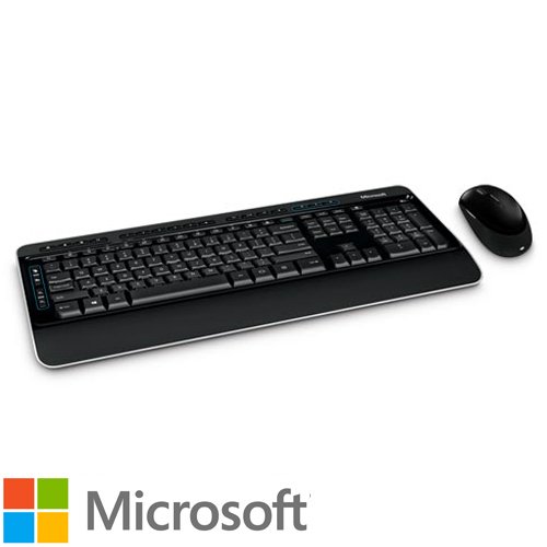 סט מקלדת ועכבר אל חוטי Microsoft Wireless Desktop 3050