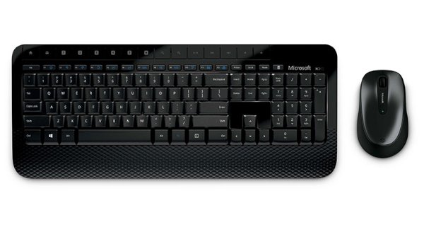 סט מקלדת ועכבר אל חוטי Microsoft Wireless Desktop 2000BlueTrack