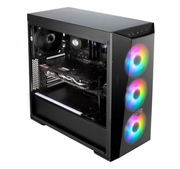 מארז COOLER MASTER MASTERBOX LITE 5 ARGB GAMING PC CASE MID TOWER