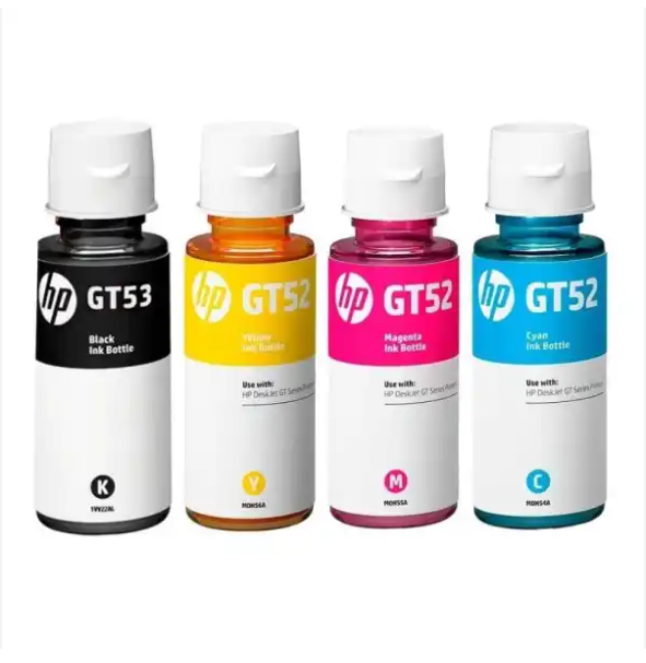 בקבוק דיו צבע מקורי HP GT52 הספק 6,000 דף