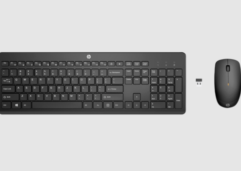 סט מקלדת ועכבר HP אלחוטי WL235