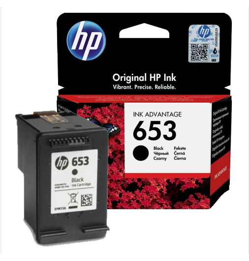 ר''ד שחור מקורי 653 HP הספק 360 דף
